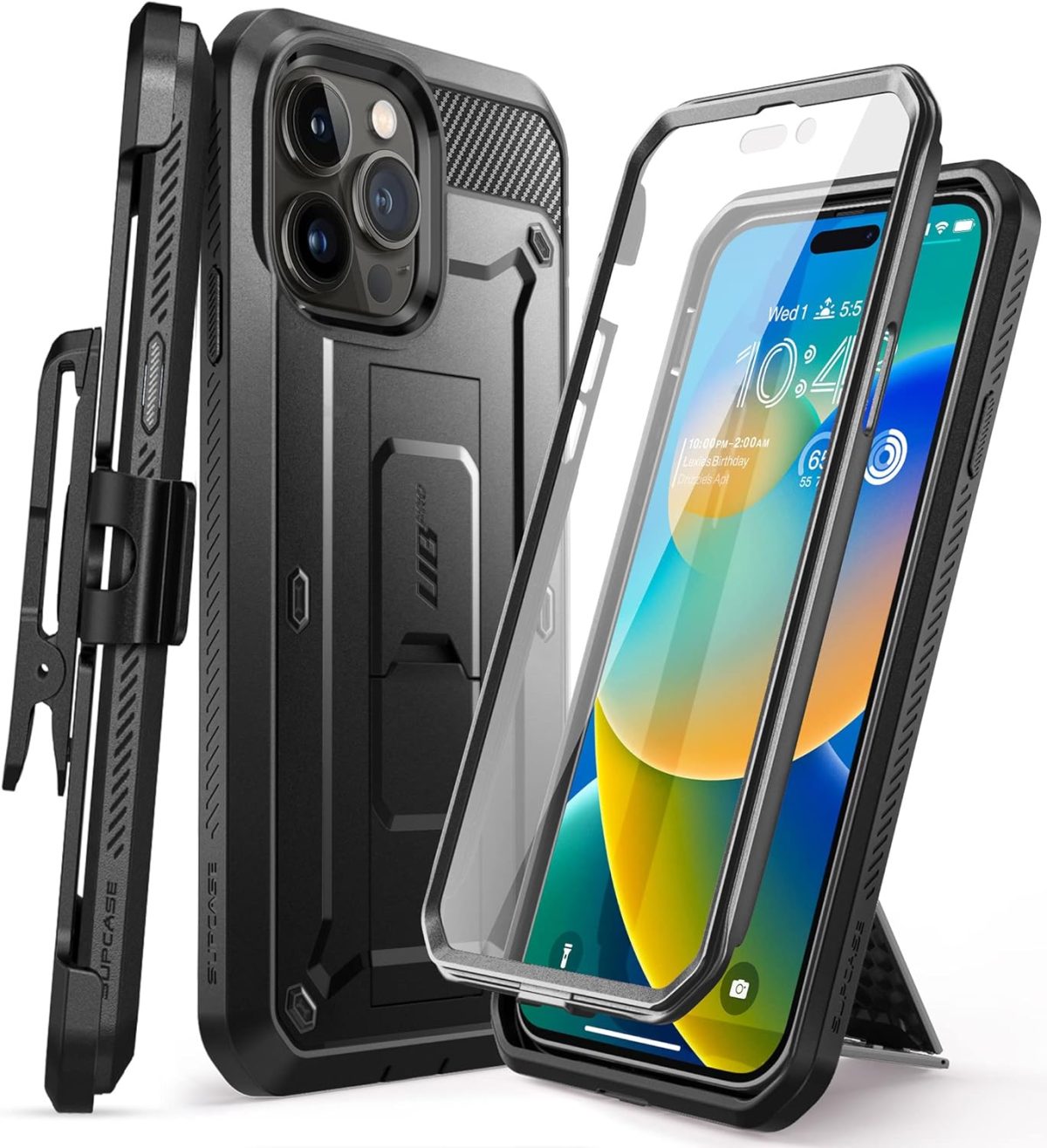 گارد گوشی آیفون 14 پرو ضد ضربه برند SUPCASE مدل ‎SUP-iPhone2022Pro