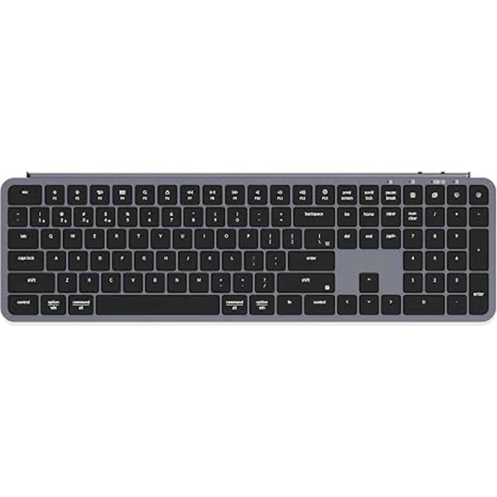 کیبورد بی‌سیم Keychron B6 Proفول‌سایز فوق‌باریک، سوییچ بی‌صدا، اتصال 2.4GHz و Bluetooth 5.2