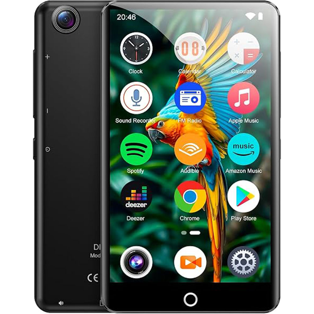 پخش‌کننده موسیقی و MP4 پلیر اندرویدی Conrain M301 با حافظه 80GBWiFi، Bluetooth و دوربین 13MP